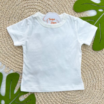  Conj. Camiseta e Jardineira Bichinhos - Azul